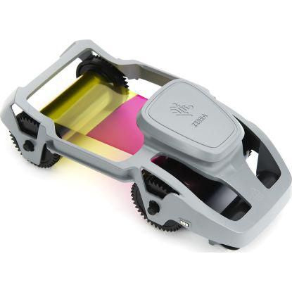 Zebra Kartendrucker-Farbband YMCKOK – 200 Karten – für ZC300