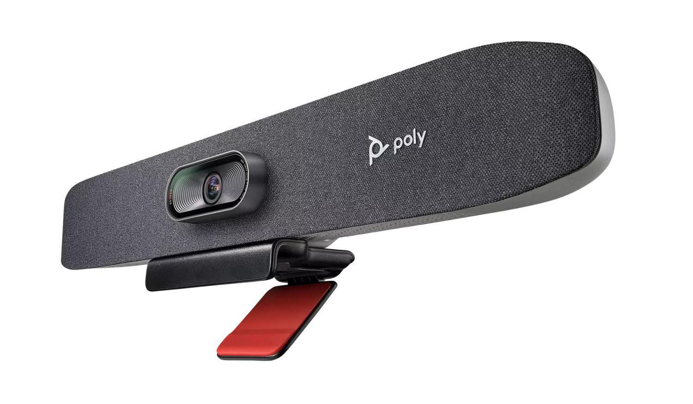 Poly Studio R30 – Konferenzkamera – 4K, USB‑C, 2× USB 3.0, 120° FOV, Grau