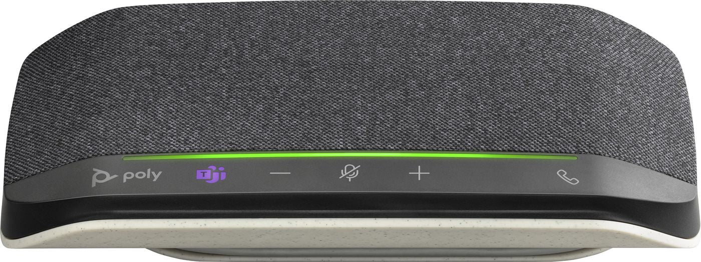 Poly Sync 10 Freisprecheinrichtung – USB‑A/USB‑C – für Microsoft Teams – Silber