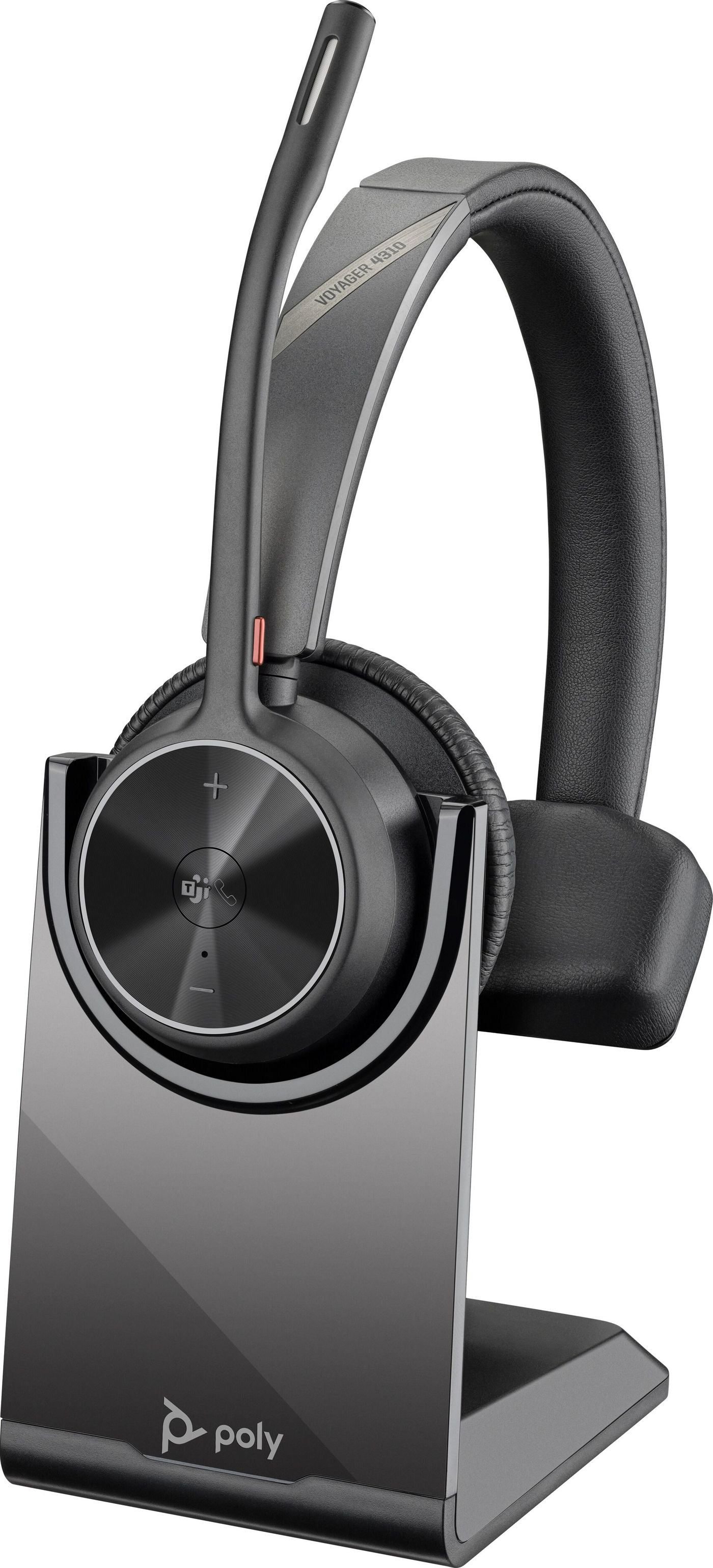 Poly Voyager 4310-M – Over-Ear Headset – USB-C/Bluetooth, mit Boom-Mikrofon – für Microsoft Teams