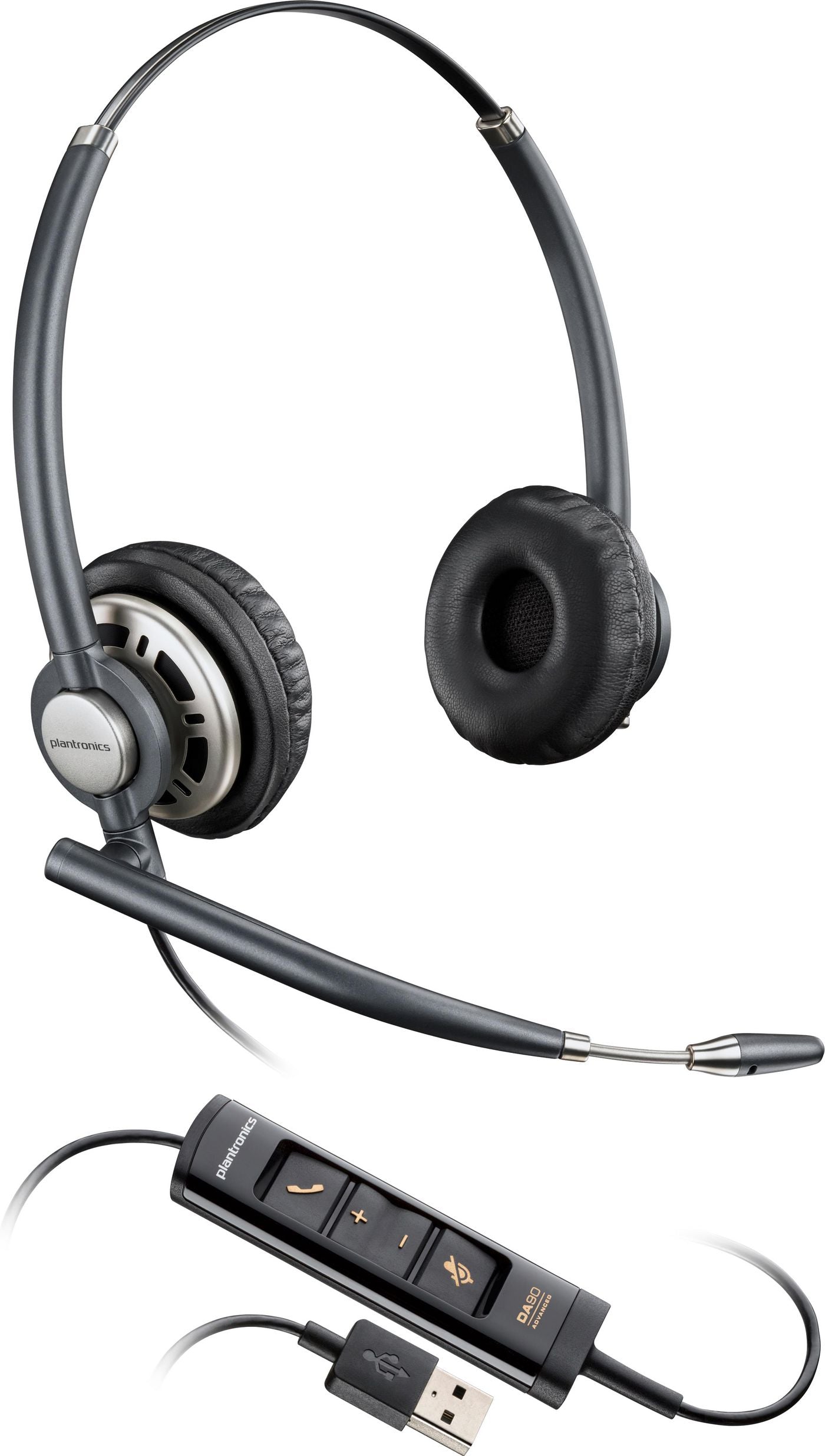 Poly EncorePro 725 – Duo Headset – USB‑A