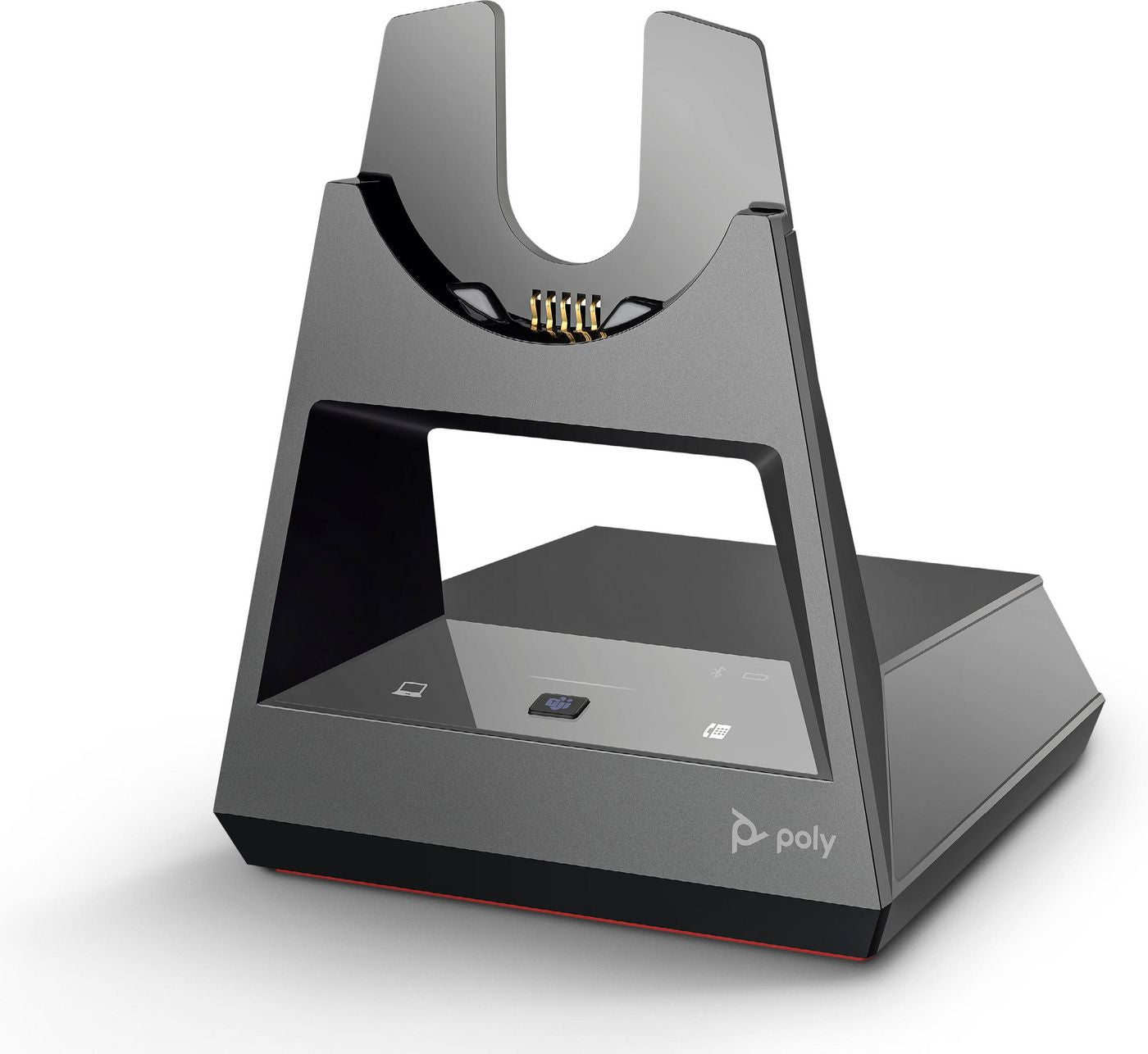 Poly Voyager Office Base – Kopfhörerständer, USB-A/USB-C, Bluetooth 5.1, für Voyager 4310, 4320 und Focus 2