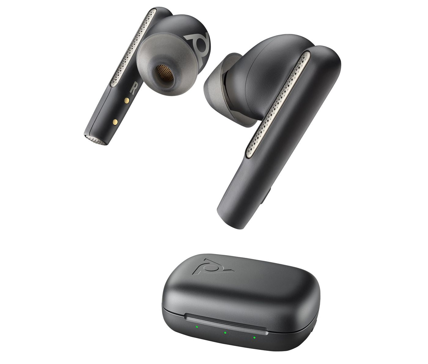Poly Voyager Free 60 UC M Carbon – True Wireless In-Ear Headset – Bluetooth, ANC – Schwarz