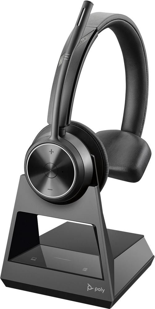Poly Savi 7310 Monaural Microsoft – Mono Headset – DECT, ANC – Schwarz – für Microsoft Teams, bis 13 h