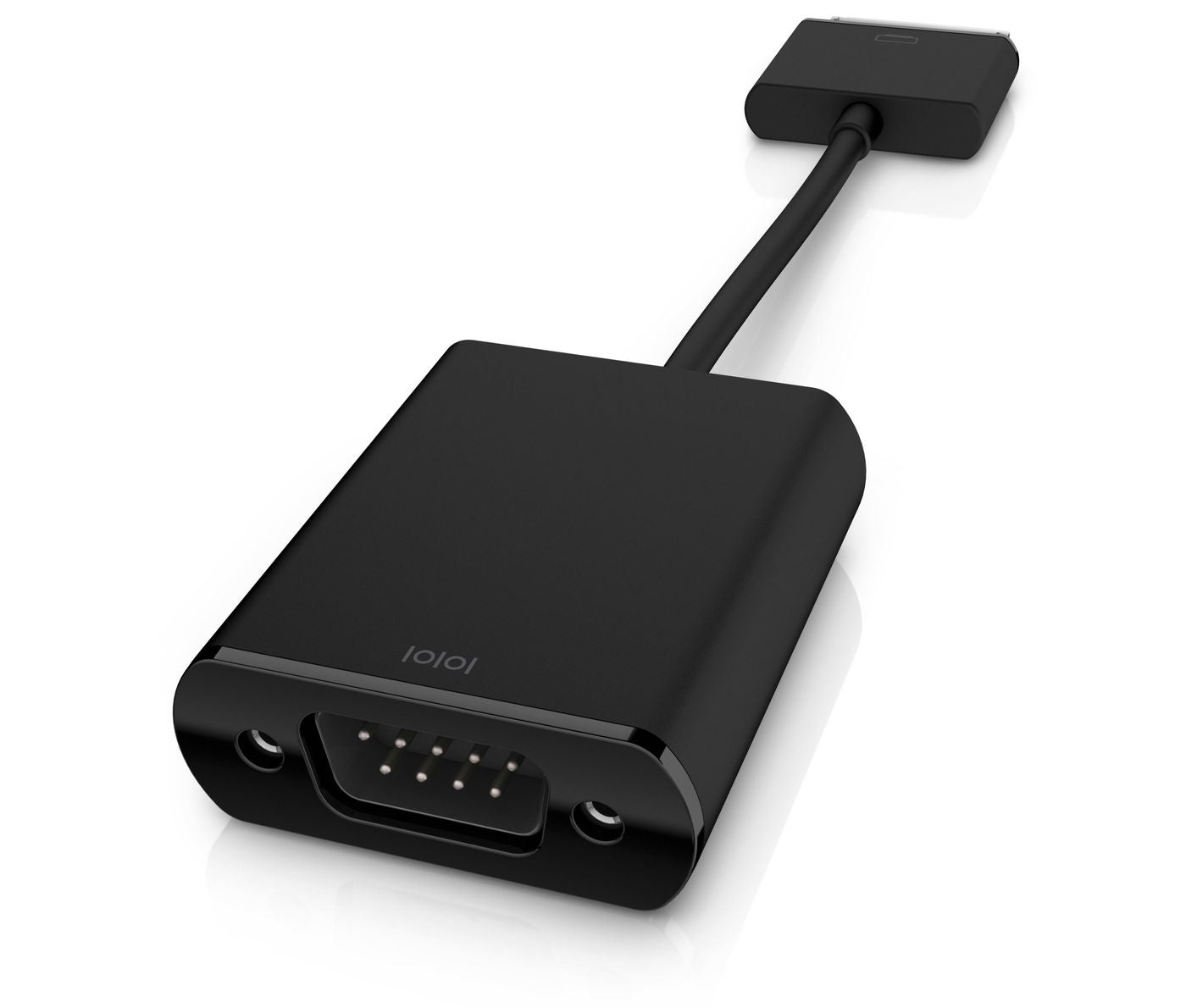 HP Seriell-Adapter 70-Pin zu RS-232 – Plug & Play, für HP ElitePad, Schwarz