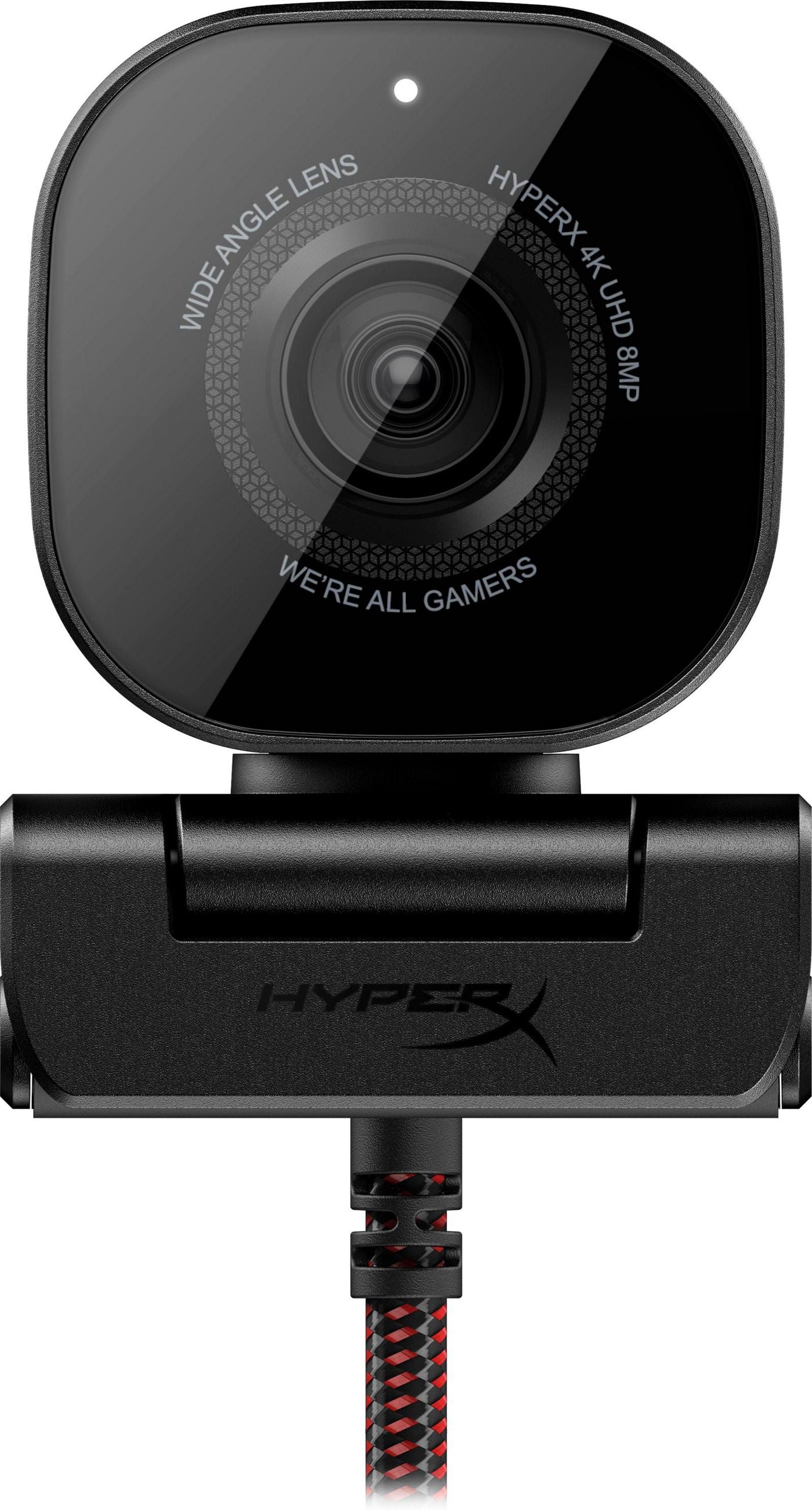 HyperX Vision S Webcam – Autofokus, USB-C – Schwarz