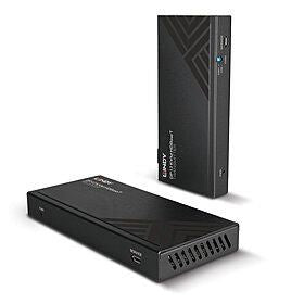 Lindy DisplayPort 1.2 KVM-Extender über HDBaseT (Cat6), bis 150 m, IR, RS-232