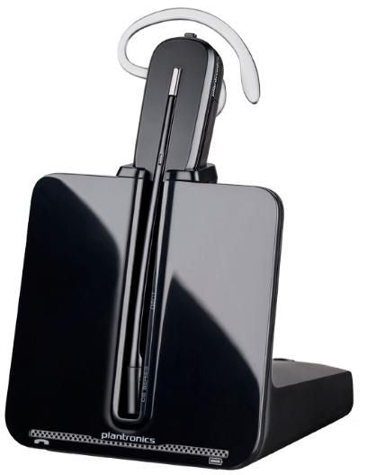 Poly CS540A – Mono Headset, Ohrbügel – DECT – mit Boom-Mikrofon, SoundGuard DIGITAL – Schwarz – bis 7 h