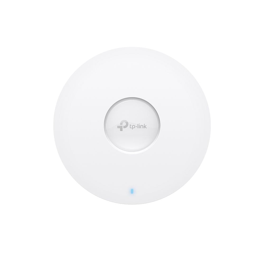 TP-Link AX5400 – Wi-Fi 6 Access Point, Dual-Band (2,4/5 GHz), AX5400, 1× 2,5GbE, PoE, Decke/Wand, Weiss