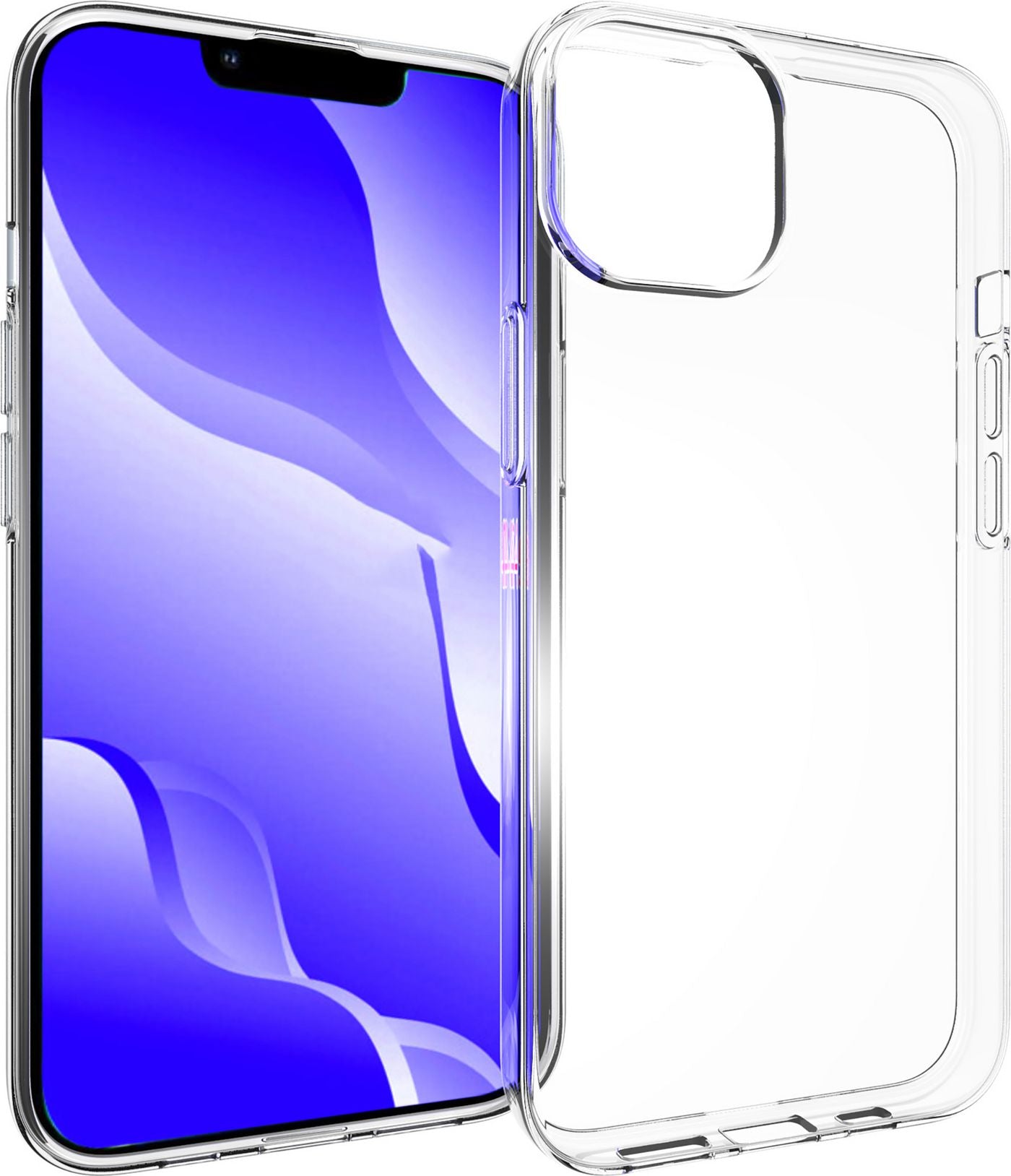eSTUFF INFINITE (GRS) VIENNA Backcover – für Apple iPhone 14, TPU, Transparent