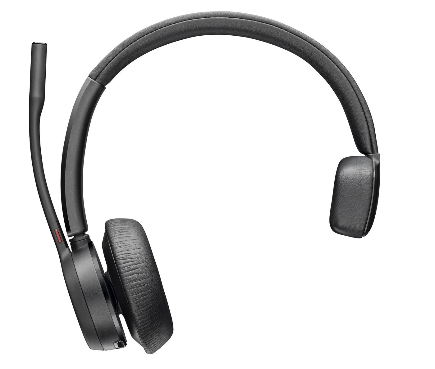 Poly Voyager 4310-M UC – Mono Headset – Bluetooth, USB‑A, ANC – Schwarz – für PC/Mac – bis 24 h