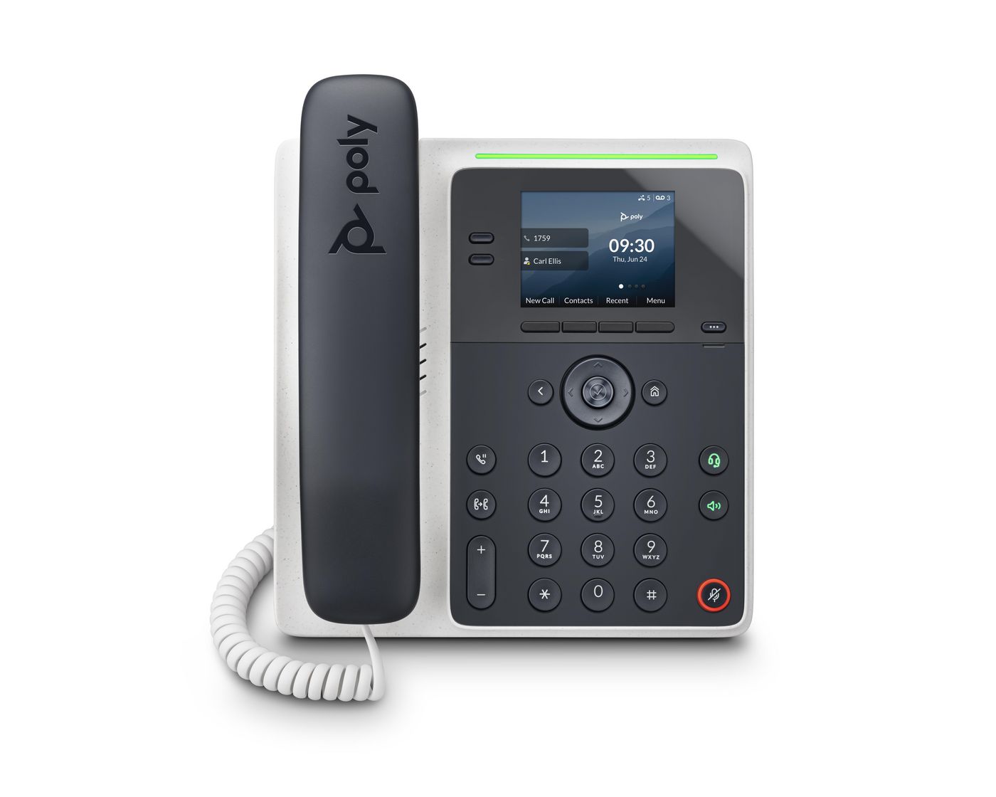Poly Edge E100 – IP-Telefon, PoE
