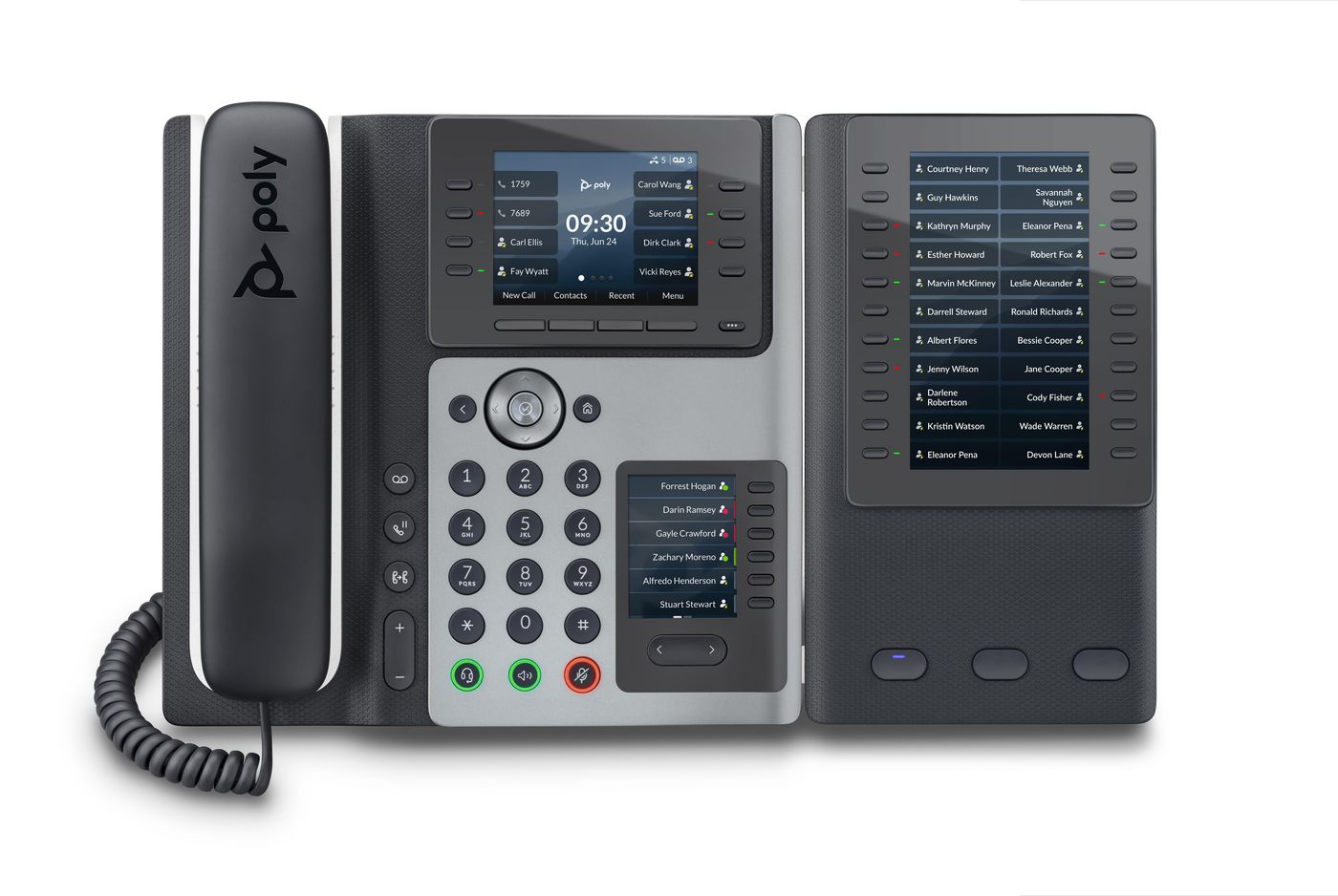 Poly Edge E450 – IP-Telefon, PoE
