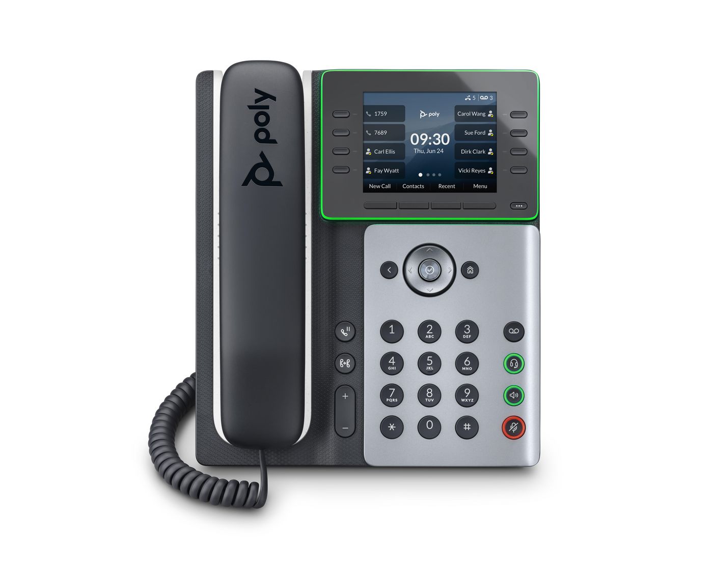 Poly Edge E320 – IP-Telefon, PoE