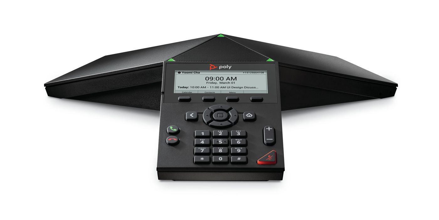 Poly Trio 8300 IP-Konferenztelefon – SIP, PoE