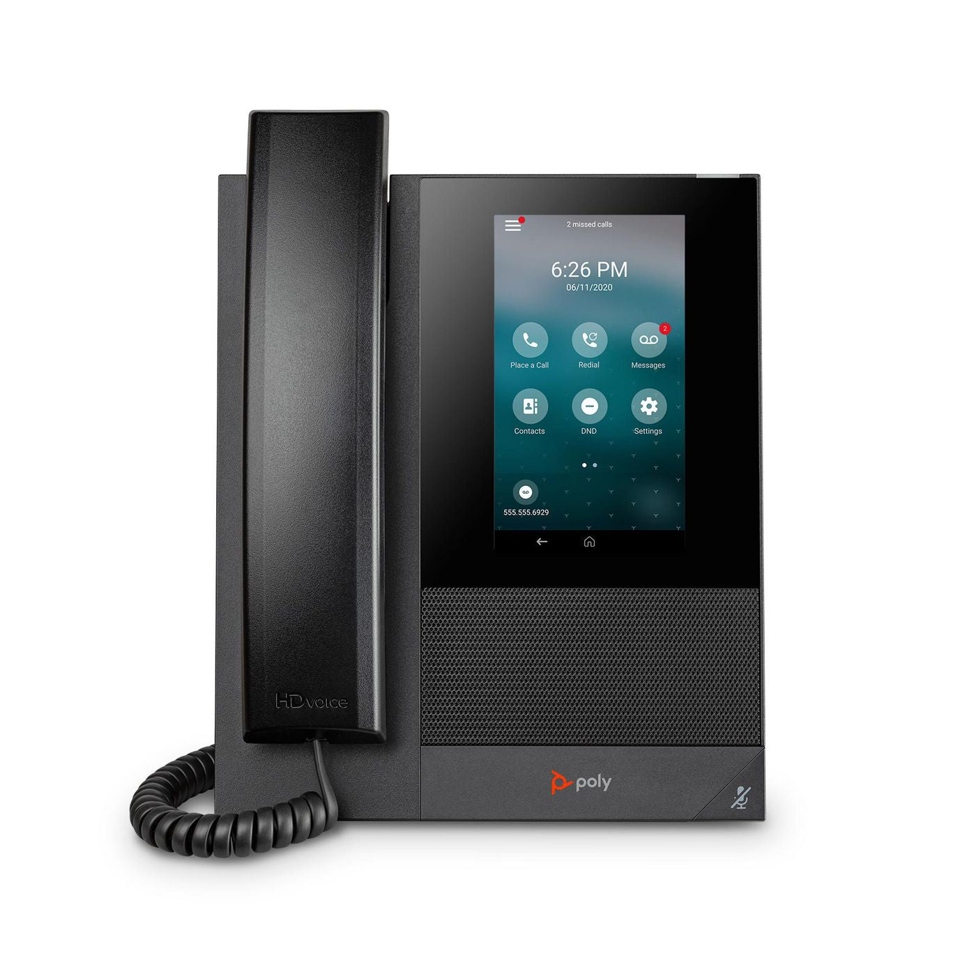 Poly CCX 400 – für Open SIP, PoE