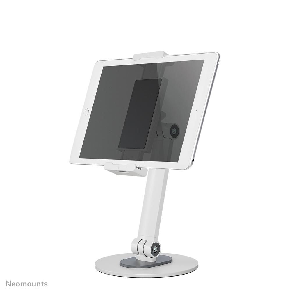 Neomounts Tablet-Ständer – für 4,7–12,9″, drehbar, höhenverstellbar – Weiss