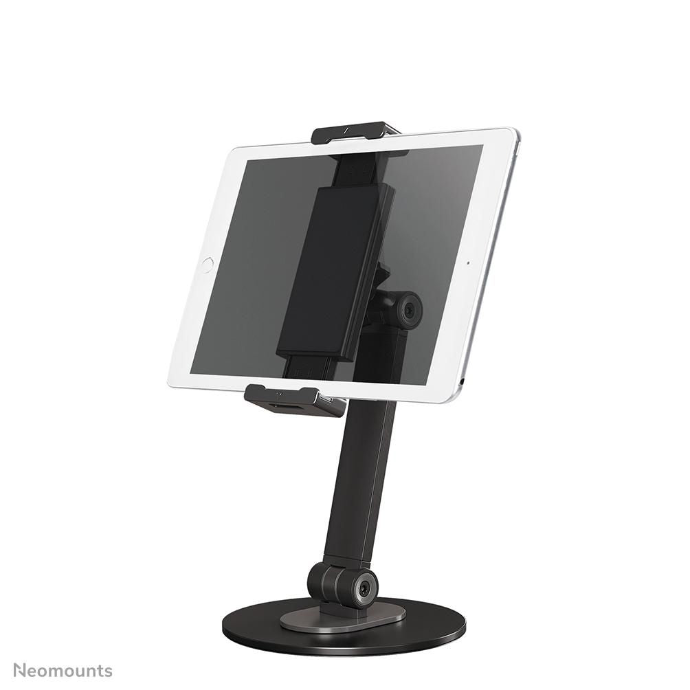 Neomounts Tablet-Ständer – für 4,7–12,9″, höhenverstellbar, drehbar – Schwarz