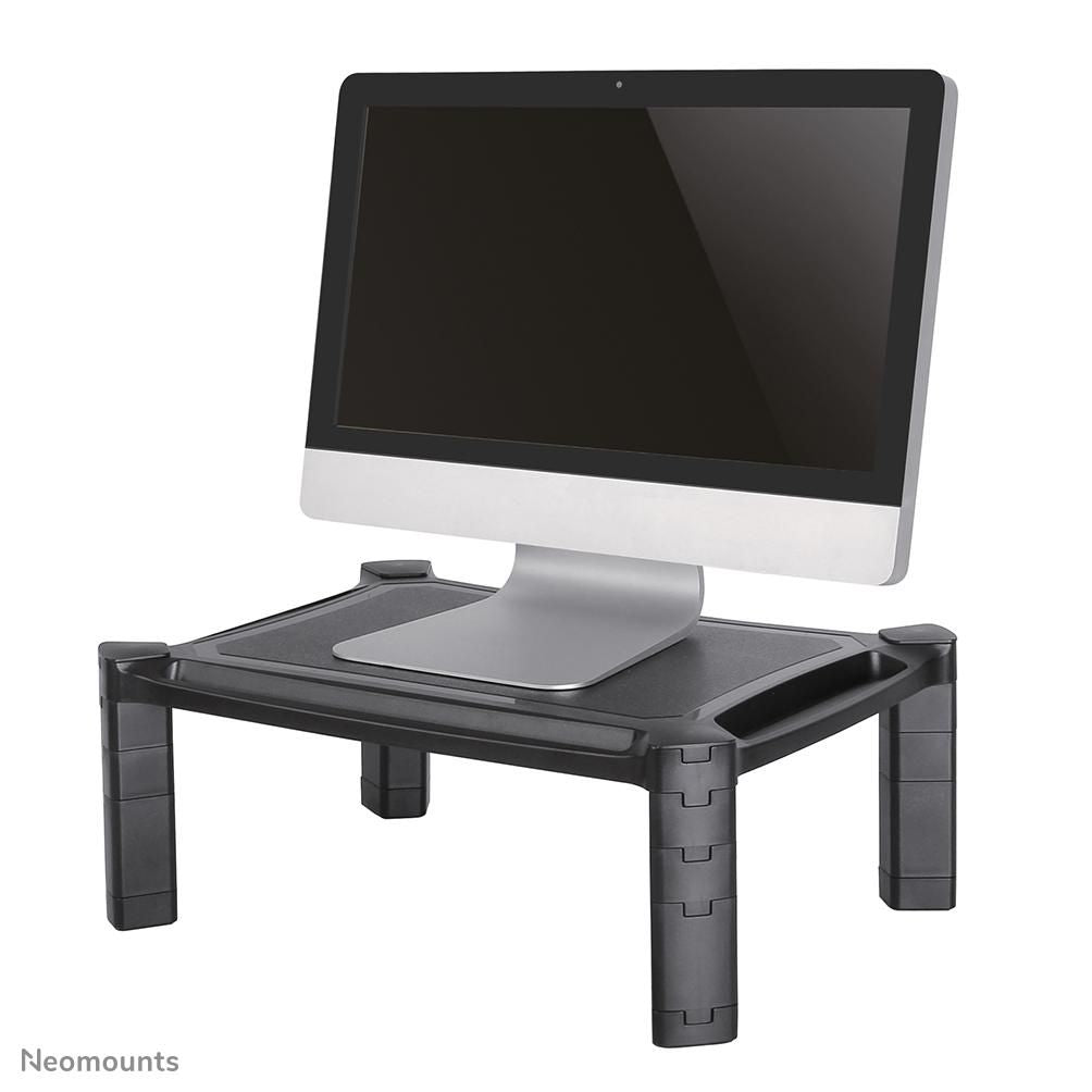 Neomounts NSMONITOR20 – Monitor-Tischständer – freistehend – 1 Monitor – 10–32" – bis 10 kg/Monitor – Schwarz