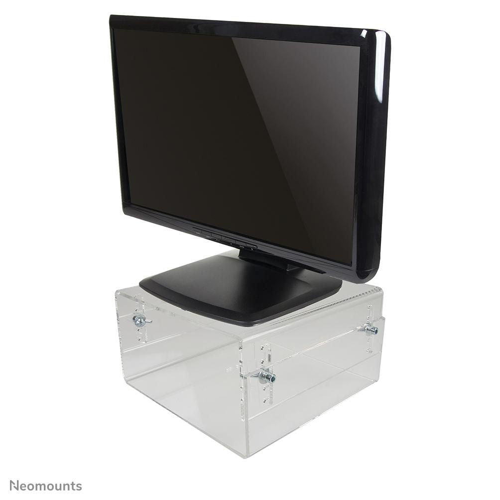 Neomounts Monitor-Tischständer – freistehend – 1 Monitor – bis 25 kg/Monitor – höhenverstellbar