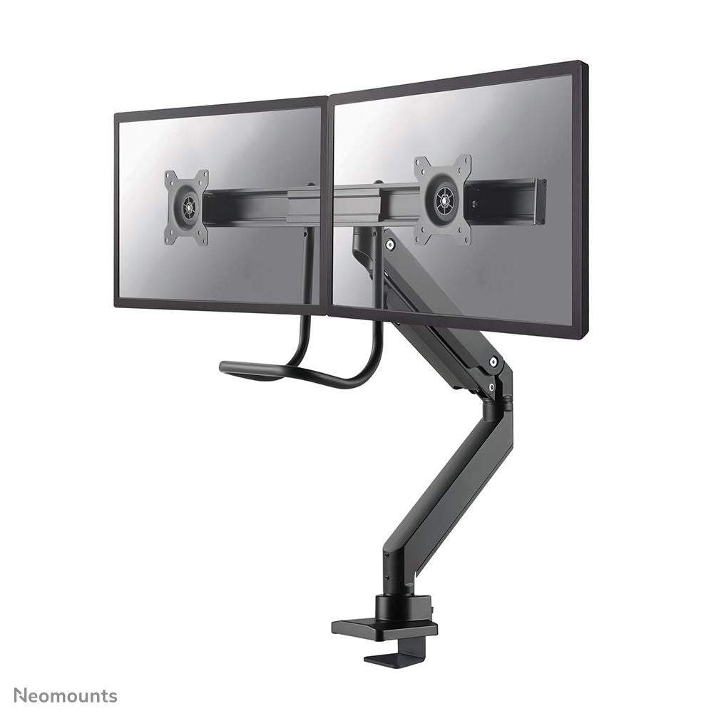 Neomounts Nm-D775D – Monitorarm, Dual, bis 32", Neigen/Schwenken/Drehen, Schwarz