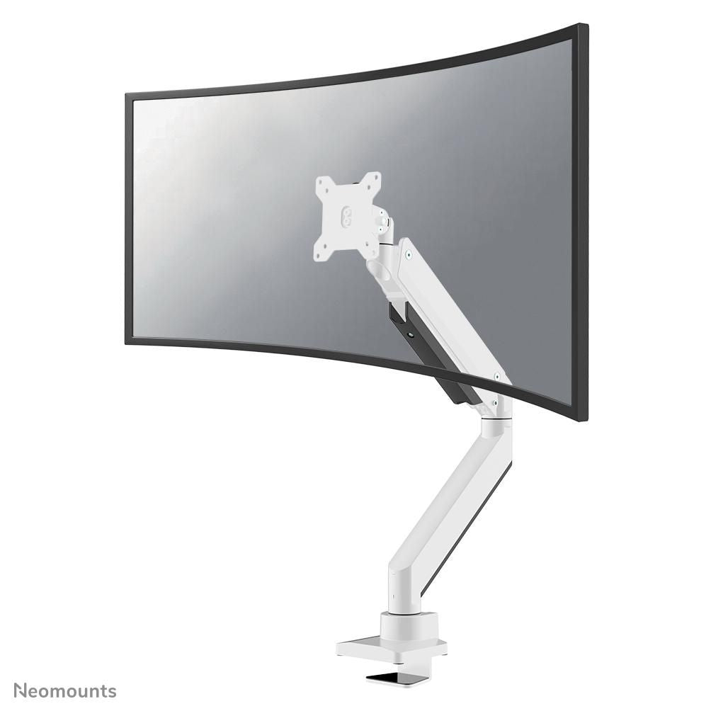Neomounts NM-D775 Whiteplus – Monitorarm, Tischdurchführung, bis 49", höhenverstellbar, neigbar