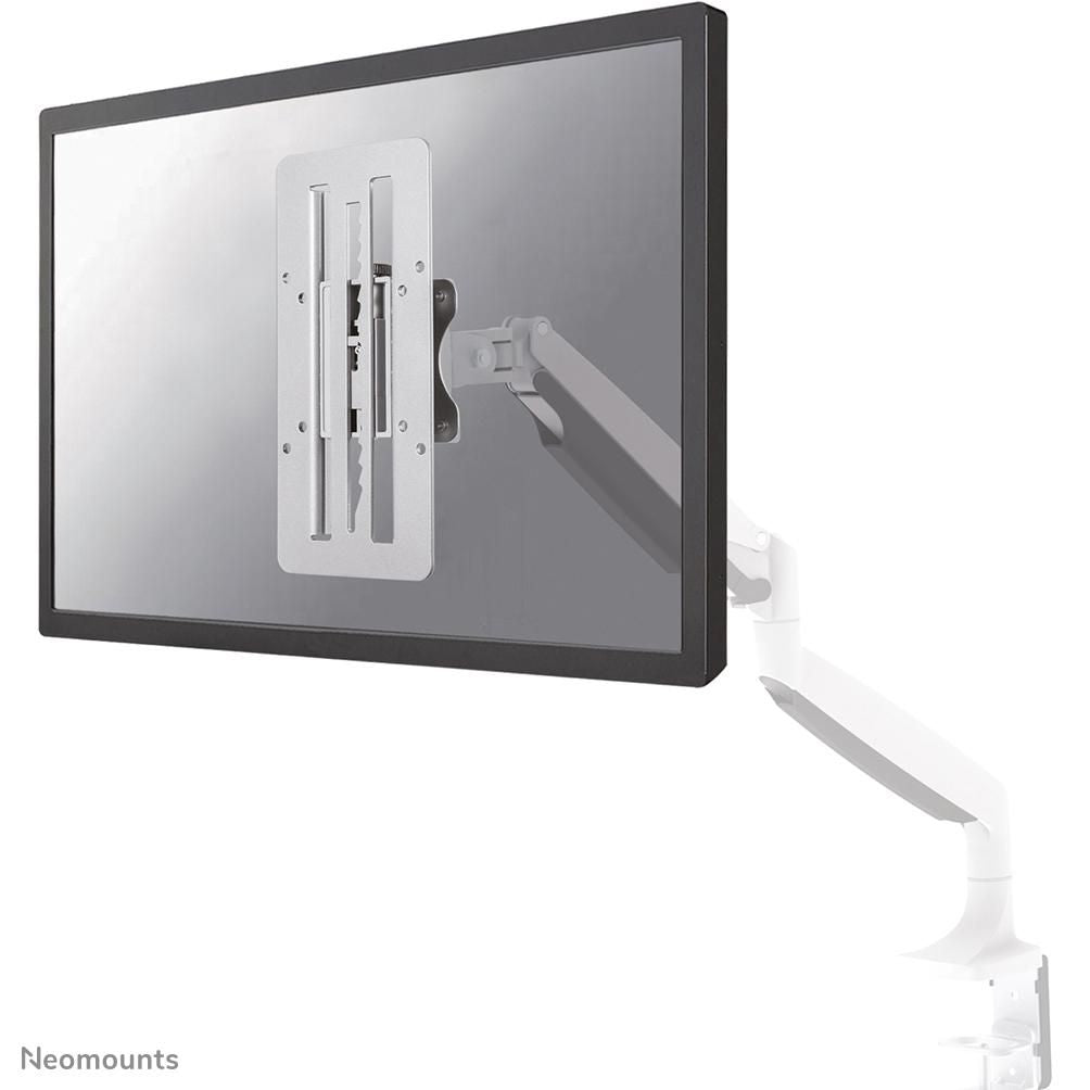 Neomounts VESA-Adapterplatte – 1 Monitor – bis 27" – VESA 75×75/100×100 mm – bis 8 kg/Monitor – Silber