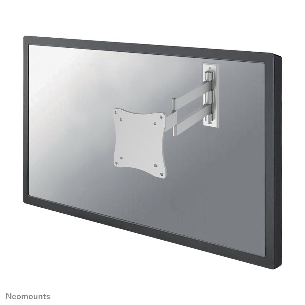 Neomounts Monitor-Wandhalterung – 10–27" – VESA 75×75/100×100 mm – bis 12 kg/Monitor – schwenkbar