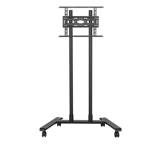 B-Tech TV-Wagen – bis 75" – VESA 600×400 – bis 70 kg, mit Rollen – Schwarz