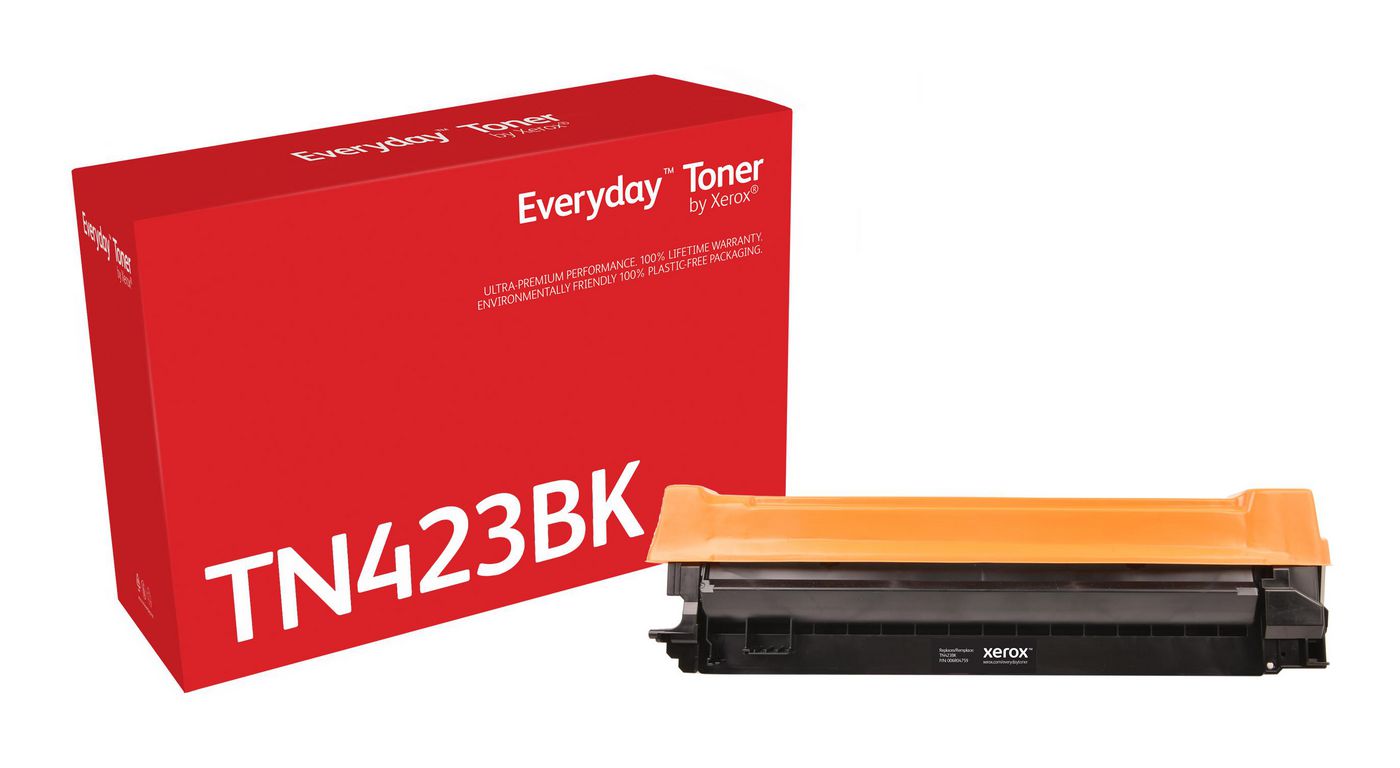 Xerox EVERYDAY TN-423BK Schwarzer Toner – Kompatibel XL – 6'500 Seiten – für Brother MFC-L8900/HL-L8360/HL-L8260 u. a.