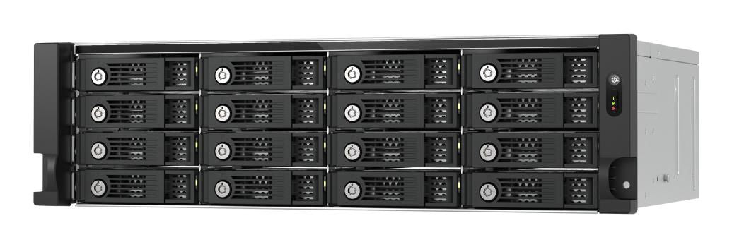 QNAP TL-R1600PES-RP – 16-Bay Rack 2U NAS – für 2,5"/3,5" HDD/SSD, SATA