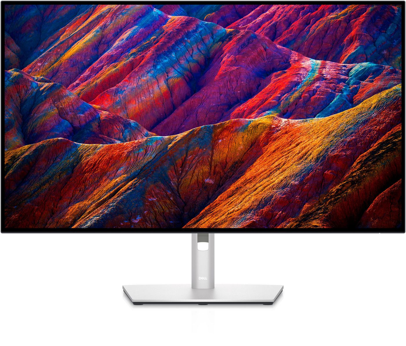Dell UltraSharp U3223QE – Monitor, 31,5", IPS, 60 Hz, 400 cd/m², USB-C 90 W, VESA 100 × 100, Silber