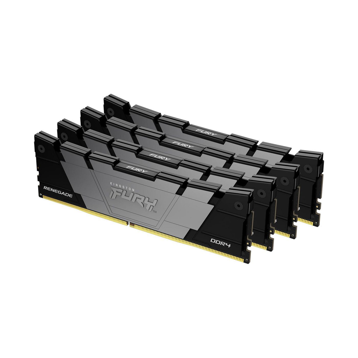Kingston Technology Kingston FURY Renegade – Arbeitsspeicher – 32 GB (4×8 GB) DDR4-3600 CL16, 1,35 V, Schwarz