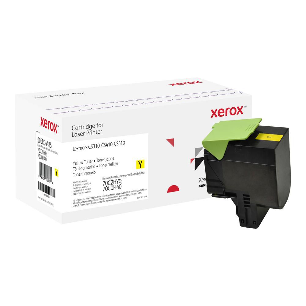 Xerox 70C2HY0/70C0H40 Gelber Toner – Kompatibel XL – 3'000 Seiten – für Lexmark CS510/CS310/CS410