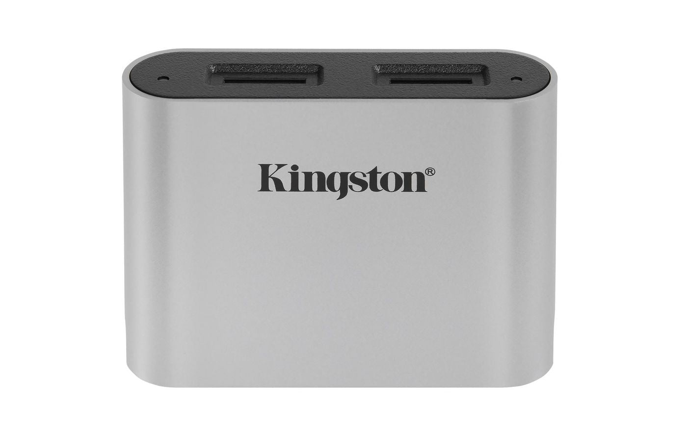 Kingston Technology Kingston Workflow Dual-Slot Kartenleser – microSD/microSDHC/microSDXC – USB-C 3.2 Gen 1 – 5 Gbit/s
