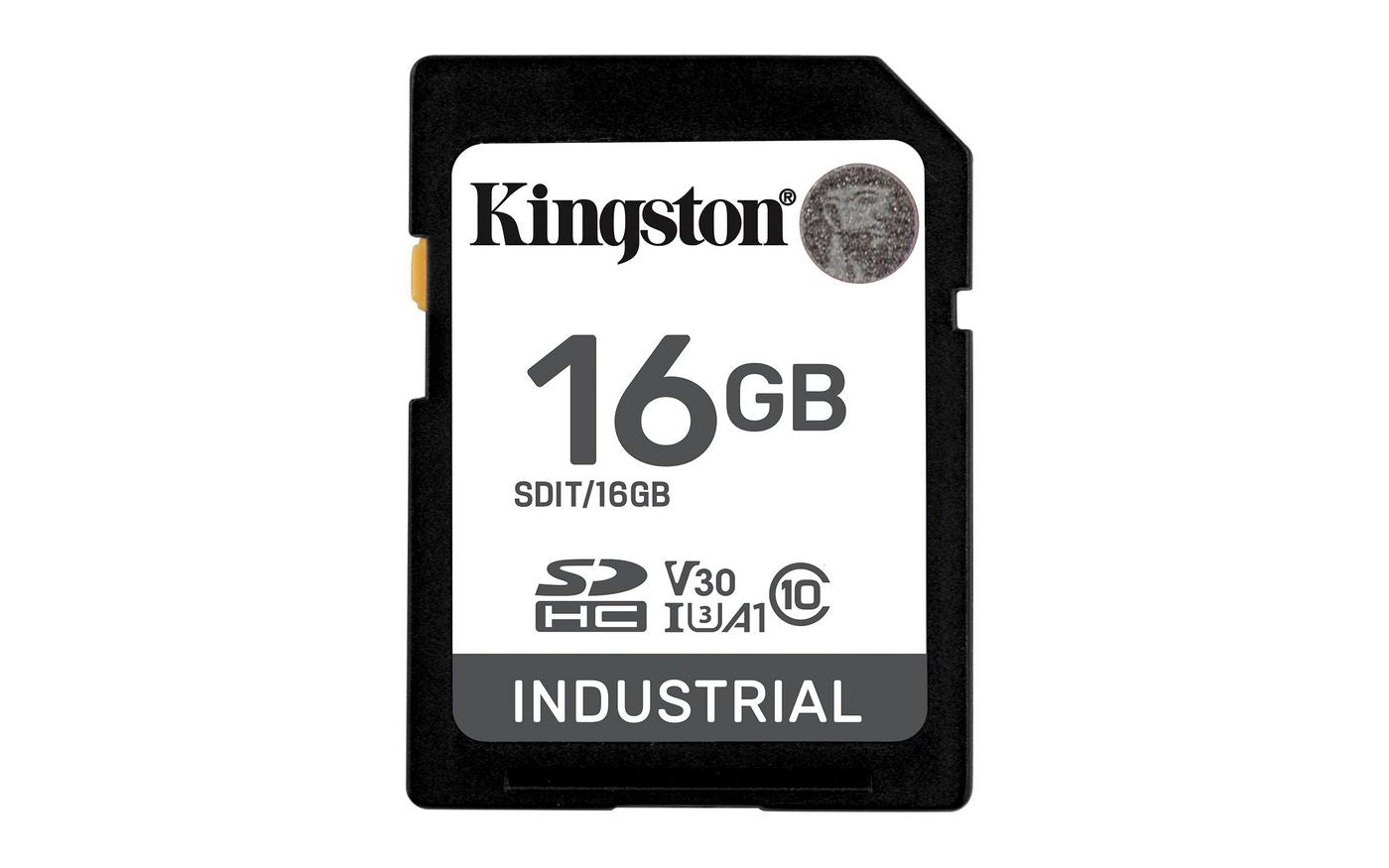 Kingston Technology Kingston Industrial SDHC Speichergerät – 16 GB, UHS-I, −40 °C bis 85 °C