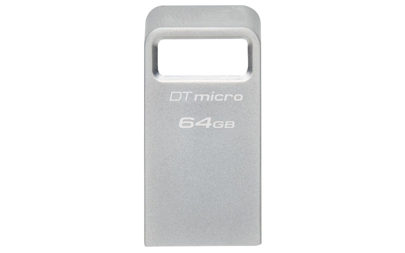 Kingston Technology Kingston DT Micro USB-Stick – 64 GB, USB 3.2 Gen 1, 200 MB/s, Metall