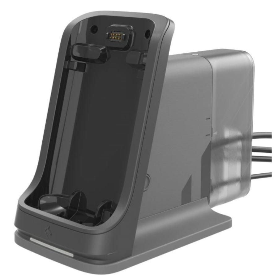 Zebra Connect – Dockingstation, USB-A (4×)/HDMI/Ethernet/3,5 mm, Powered USB 24/12 V, für TC52x, TC57x, TC52ax