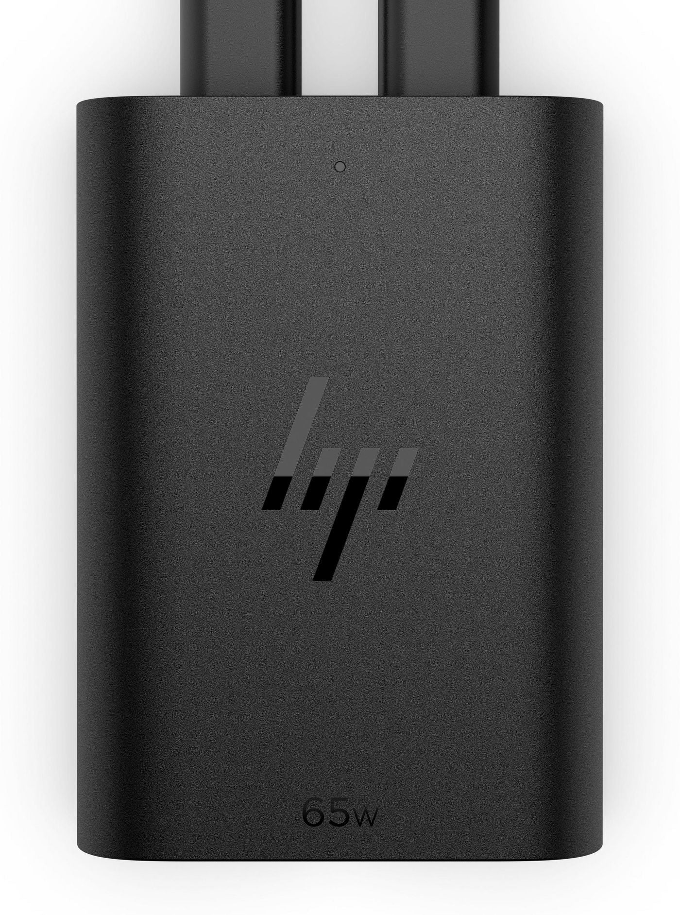 HP USB-Ladegerät 65 W – USB-C×2 – PD, GaN – Schwarz