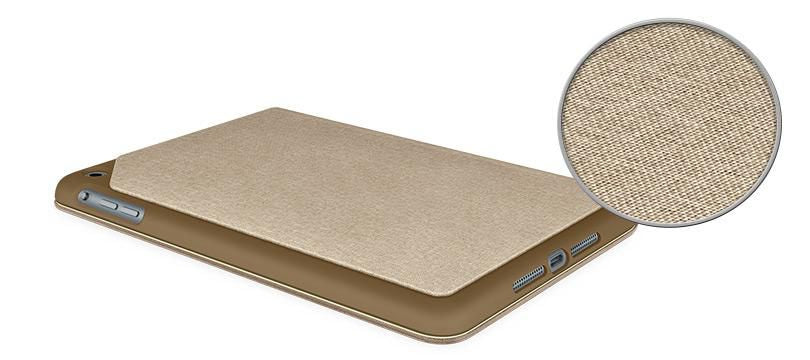 Logitech Hinge Folio – iPad mini, Braun, Polycarbonat/Polyester/Polyurethan