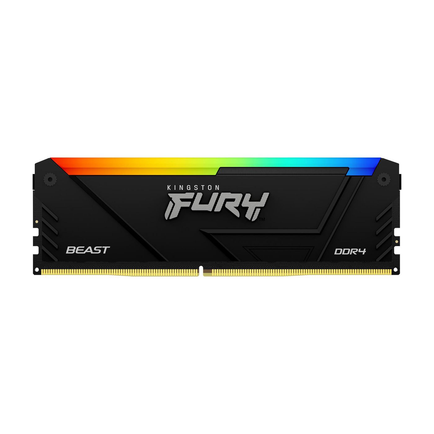 Kingston Technology Kingston FURY Beast RGB – Arbeitsspeicher – 8 GB, DDR4‑3200 CL16, 288‑Pin DIMM, RGB, 1,35 V