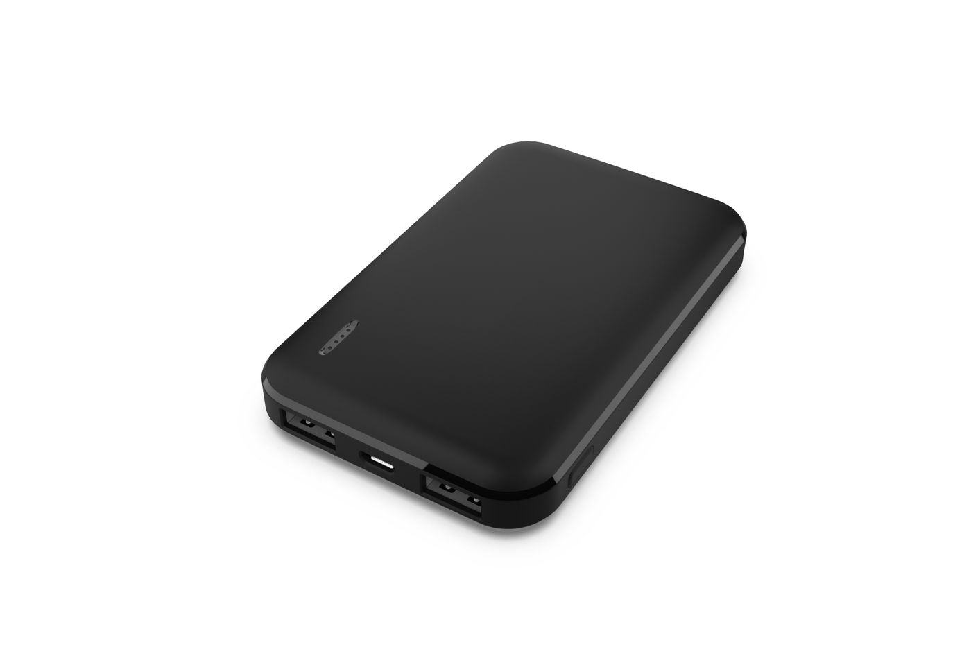 eSTUFF INFINITE Powerbank 5'000 mAh – 1× USB-C, 2× USB-A, schwarz