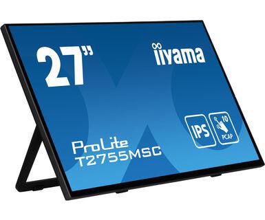 iiyama T2755MSC-B1 – Monitor, 27", 1920 × 1080 (Full HD), Touch, 360 cd/m²