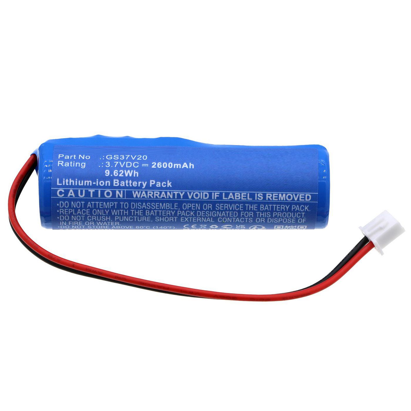 CoreParts 18650 Akku, Li-Ion, 2600 mAh, 3,7 V – 1 Stk.