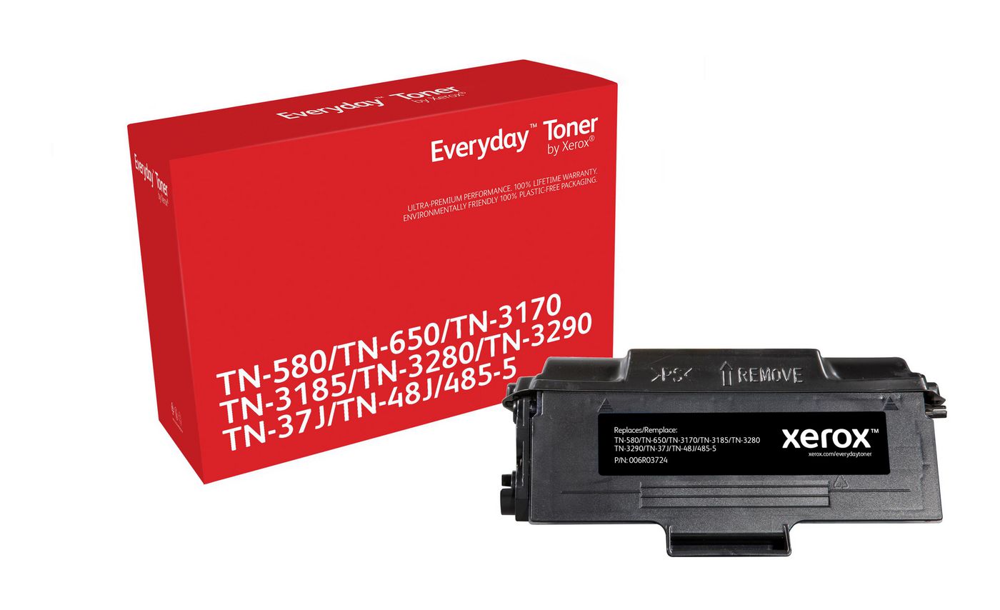 Xerox Schwarz Toner – kompatibel XL – 8'000 Seiten – für Brother TN-580/TN-650/TN-3170 u. a.