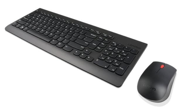 Lenovo GX30N81776 – Tastatur-Maus-Set – 2,4 GHz (Nano-Empfänger) – Schwarz