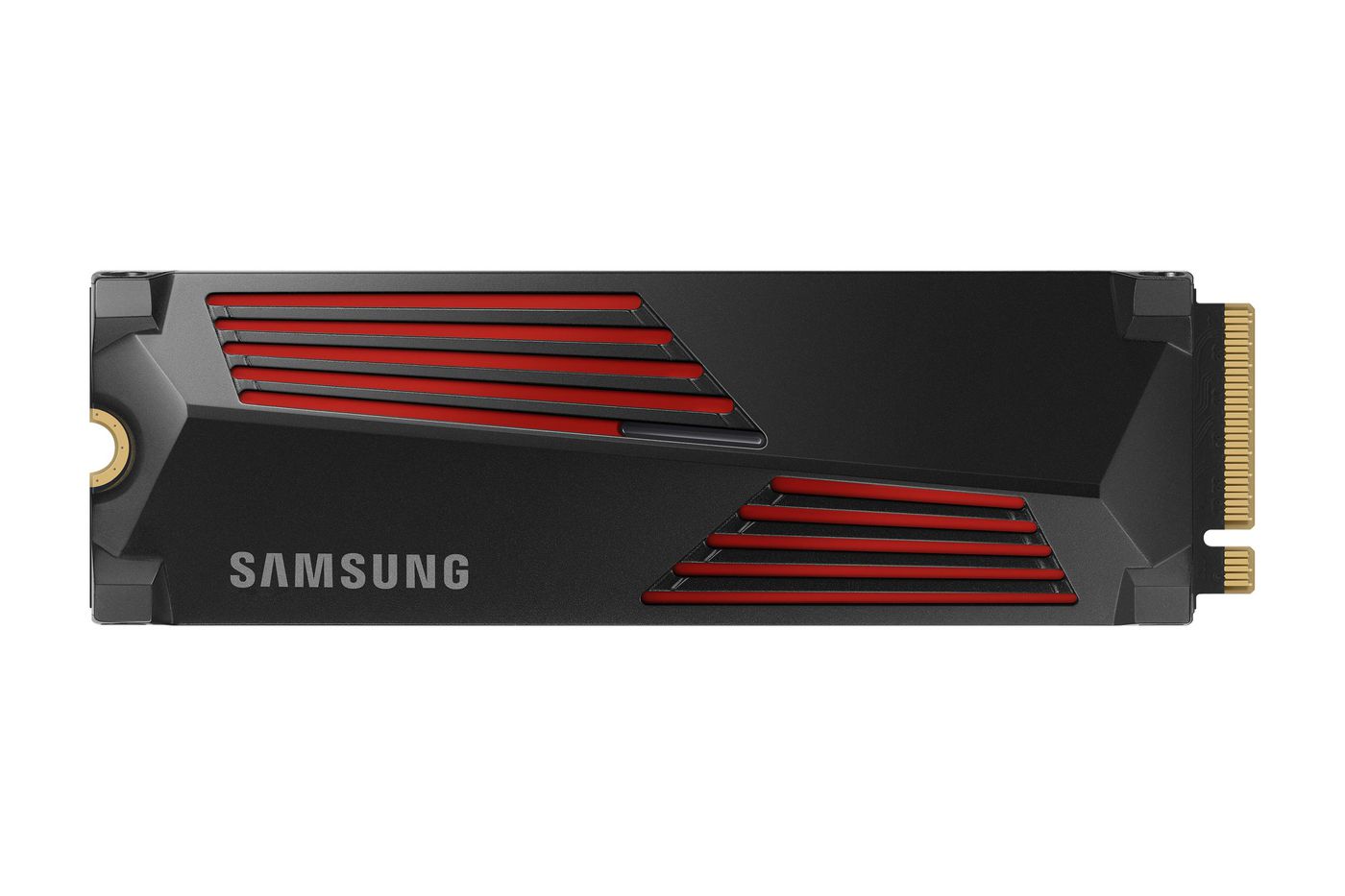 Samsung 990 PRO – 4 TB M.2 2280 NVMe PCIe 4.0 x4, 7'450/6'900 MB/s, V-NAND TLC, mit Kühlkörper