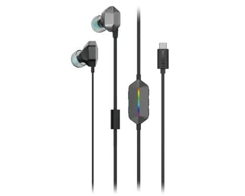 Lenovo Legion E510 Gaming-Headset – In-Ear, Stereo, Kabel (USB-C), Grau