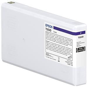 Epson Ultrachrome Pro10 Violett Tintenpatrone (Original) – 200 ml – für SureColor P5360