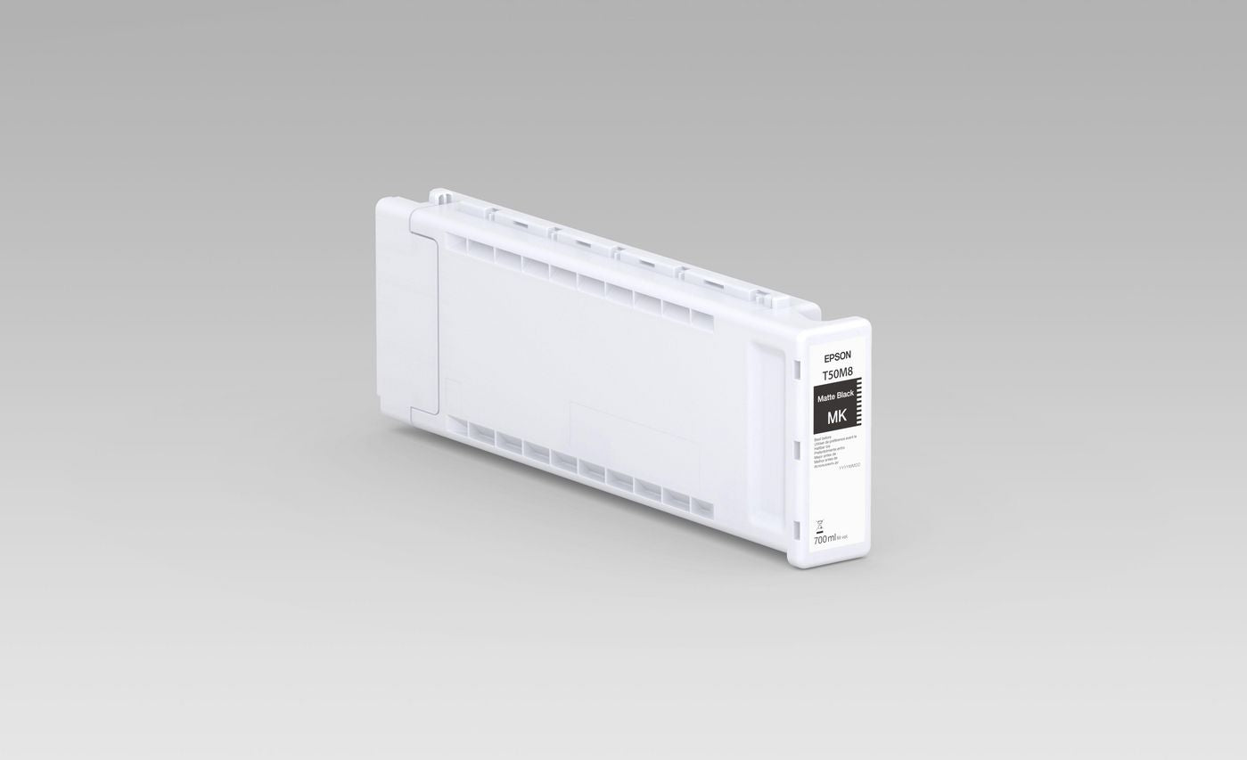 Epson Tintenpatrone T50M8 (UltraChrome XD3), Schwarz, 700 ml – für SC-T7700